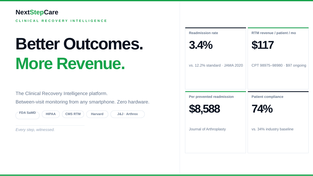 NextStepCare provider sales deck